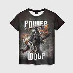 Женская футболка Powerwolf: werewolf