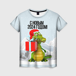 Женская футболка С новым 2024 годом