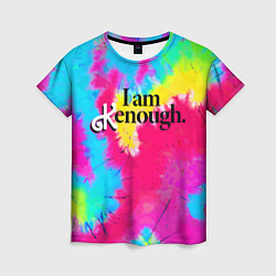 Женская футболка I am kenough - meme