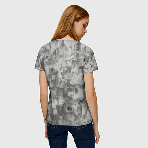 Женская футболка Синеглазка / 3D-принт – фото 4