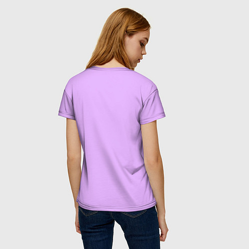 Женская футболка Skzoo друг за другом / 3D-принт – фото 4