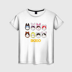 Женская футболка Skzoo все вместе