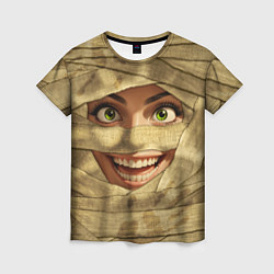 Женская футболка Бандаж мумии светлый