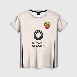 Женская футболка Тотти ФК Рома форма 23-24 гостевая