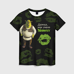 Женская футболка Shrexy Shrek