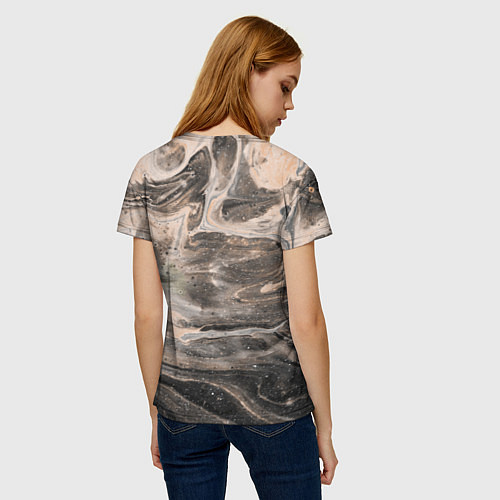 Женская футболка Охотник в сумерках / 3D-принт – фото 4