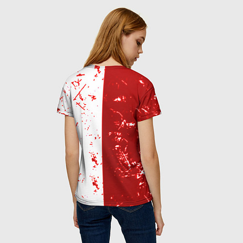 Женская футболка СССР ретро символика / 3D-принт – фото 4