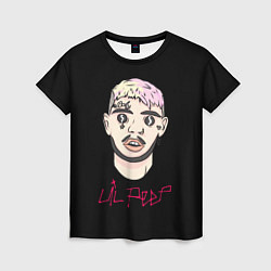 Женская футболка Lil Peep rap music