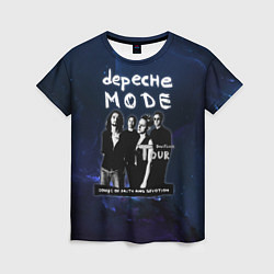 Женская футболка Depeche Mode - Devotional тур