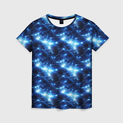 Женская футболка Cosmic neon boom
