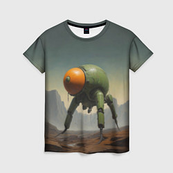Женская футболка Инопланетный шагоход