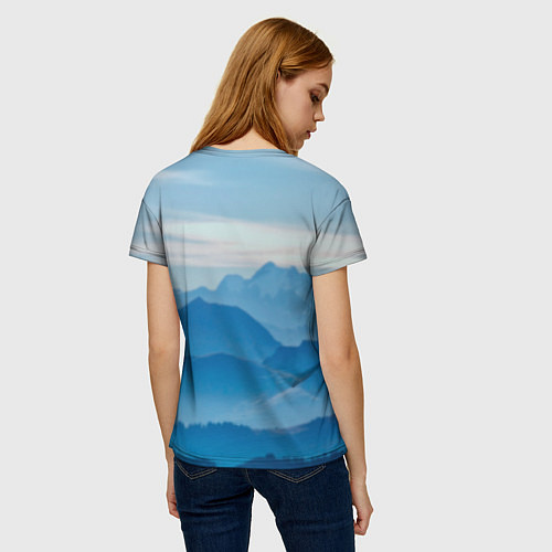 Женская футболка Герцог Ризли / 3D-принт – фото 4
