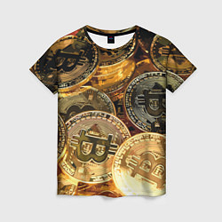Футболка женская Золото цифровой эры, цвет: 3D-принт