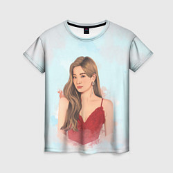 Женская футболка Дахён Твайс