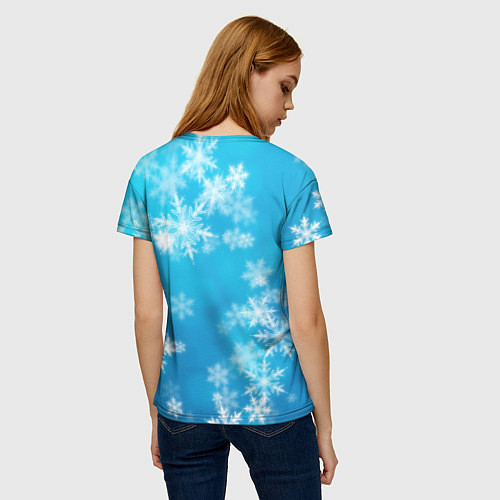 Женская футболка 2023 пережили встречайте 2024 / 3D-принт – фото 4