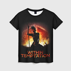 Женская футболка Within Temptation Sharon