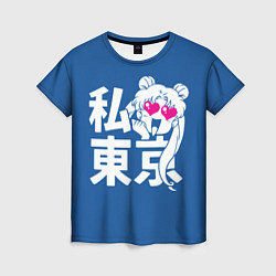 Женская футболка Я люблю Токио