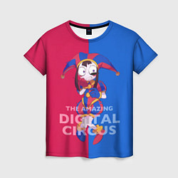Женская футболка Помни в ужасе The amazing digital circus
