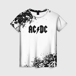 Женская футболка AC DC anarchy rock