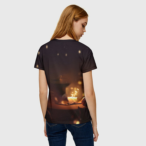 Женская футболка Дракон великолепный звездоцап / 3D-принт – фото 4