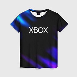 Футболка женская Xbox neon games, цвет: 3D-принт