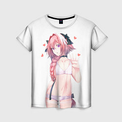 Женская футболка Anime тянка