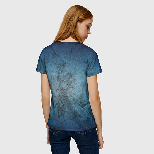 Женская футболка Пара болонок / 3D-принт – фото 4