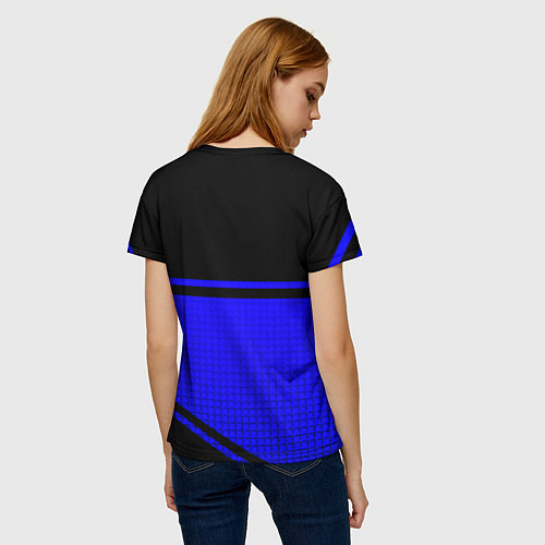 Женская футболка Tom Clancys rainbow six geometry / 3D-принт – фото 4
