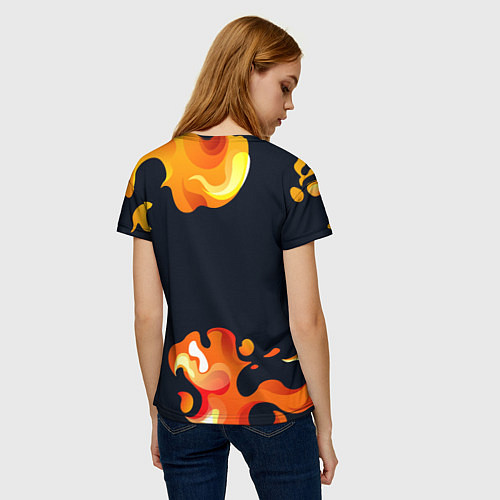 Женская футболка Символы покемона / 3D-принт – фото 4
