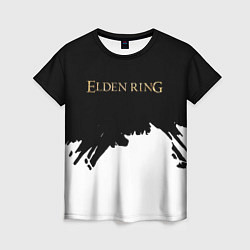 Женская футболка Elden ring gold
