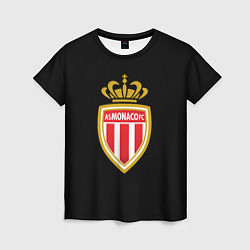 Женская футболка Monaco fc