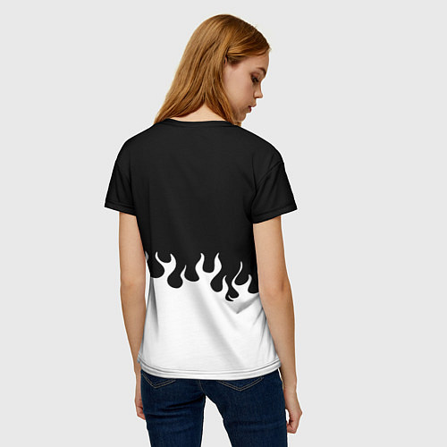 Женская футболка Tom Clancy raimbow six fire / 3D-принт – фото 4
