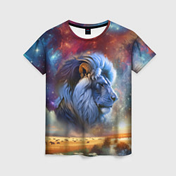 Женская футболка Небесный лев