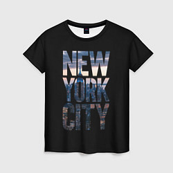 Футболка женская New York City - USA, цвет: 3D-принт
