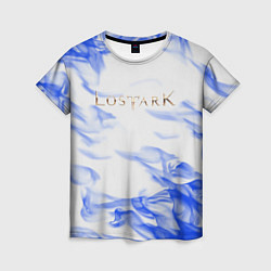 Женская футболка Lostark flame blue