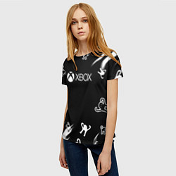 Футболка женская Ъуъ съука xbox mem, цвет: 3D-принт — фото 2