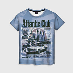 Женская футболка Клуб Аттантика