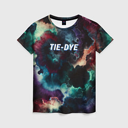 Женская футболка Tie - dye