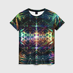 Футболка женская Медитативный арт, цвет: 3D-принт