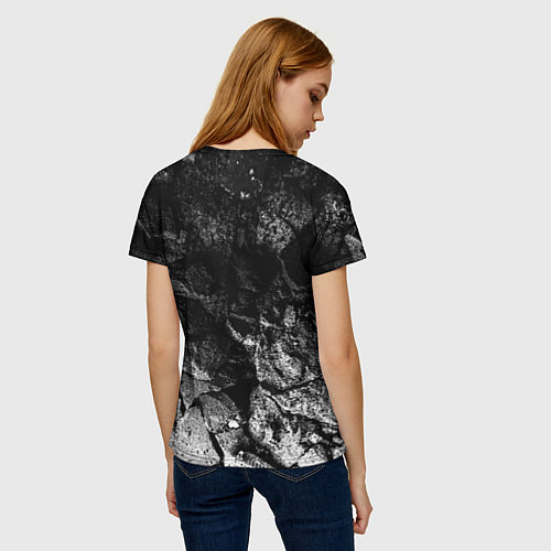 Женская футболка Muse black graphite / 3D-принт – фото 4