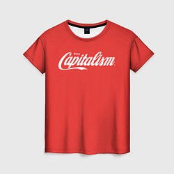 Женская футболка Enjoy capitalism