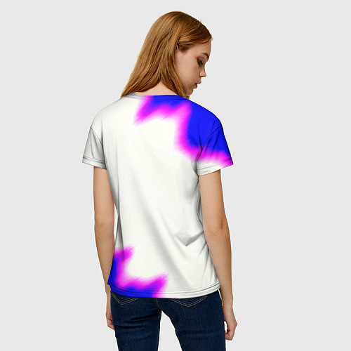 Женская футболка GTA неон краски / 3D-принт – фото 4