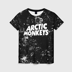 Футболка женская Arctic Monkeys black ice, цвет: 3D-принт