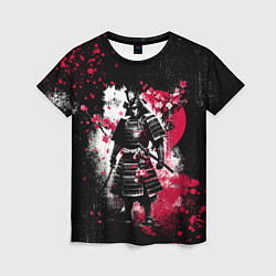 Женская футболка Ghost of Tsushima - samurai