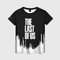 Женская футболка The last of us текстура