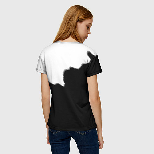 Женская футболка Анархия мать порядка краска / 3D-принт – фото 4