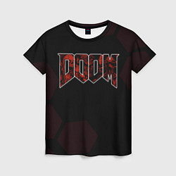 Женская футболка Doom mick gordon