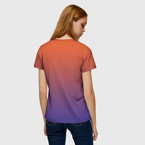 Женская футболка Ёж Шэдоу Соник / 3D-принт – фото 4
