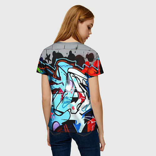 Женская футболка Tekken 8 уличная битва / 3D-принт – фото 4