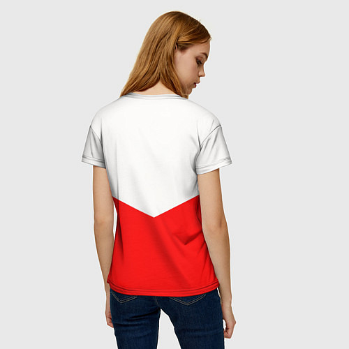 Женская футболка Tekken текстура файтинг япония / 3D-принт – фото 4